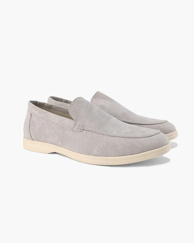 Old Money Suede Light Gray