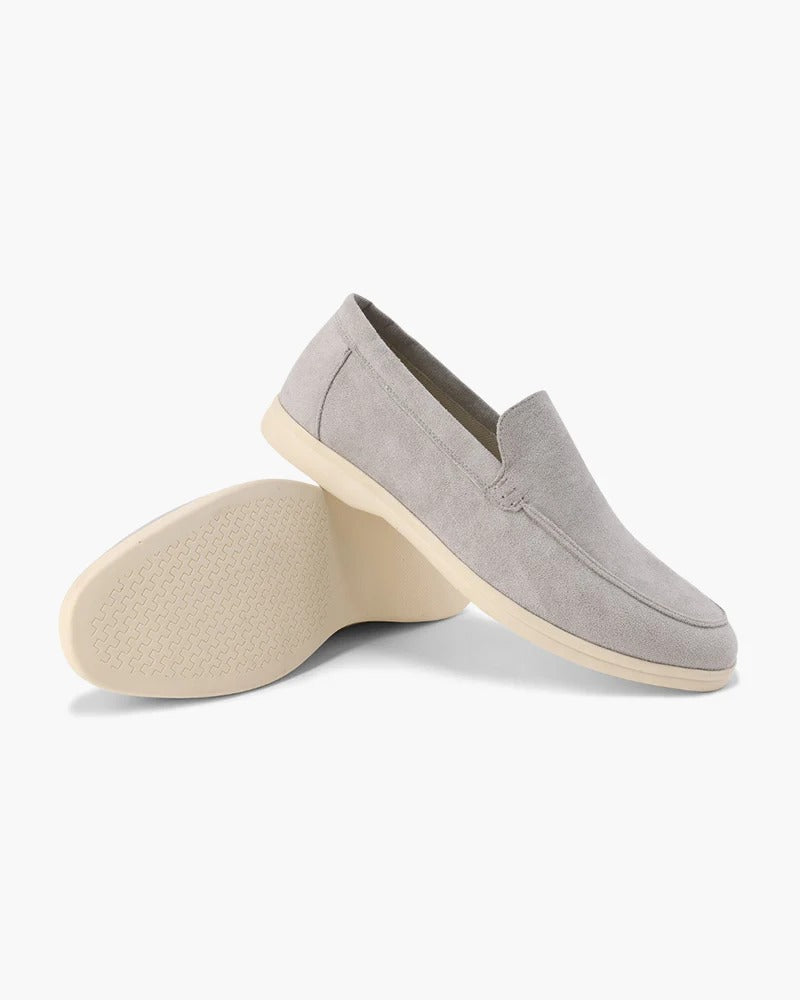 Old Money Suede Light Gray