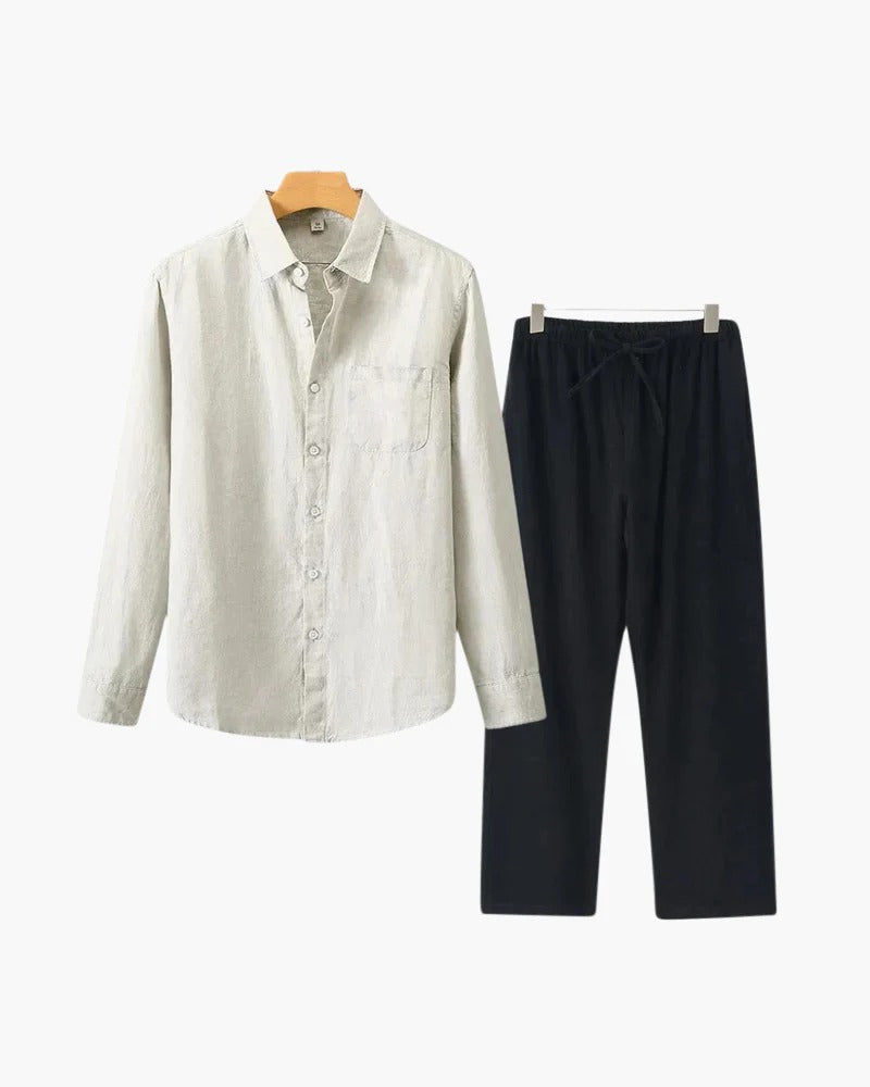 CONJUNTO DE LINHA OLD MONEY (MANGA LONGA)