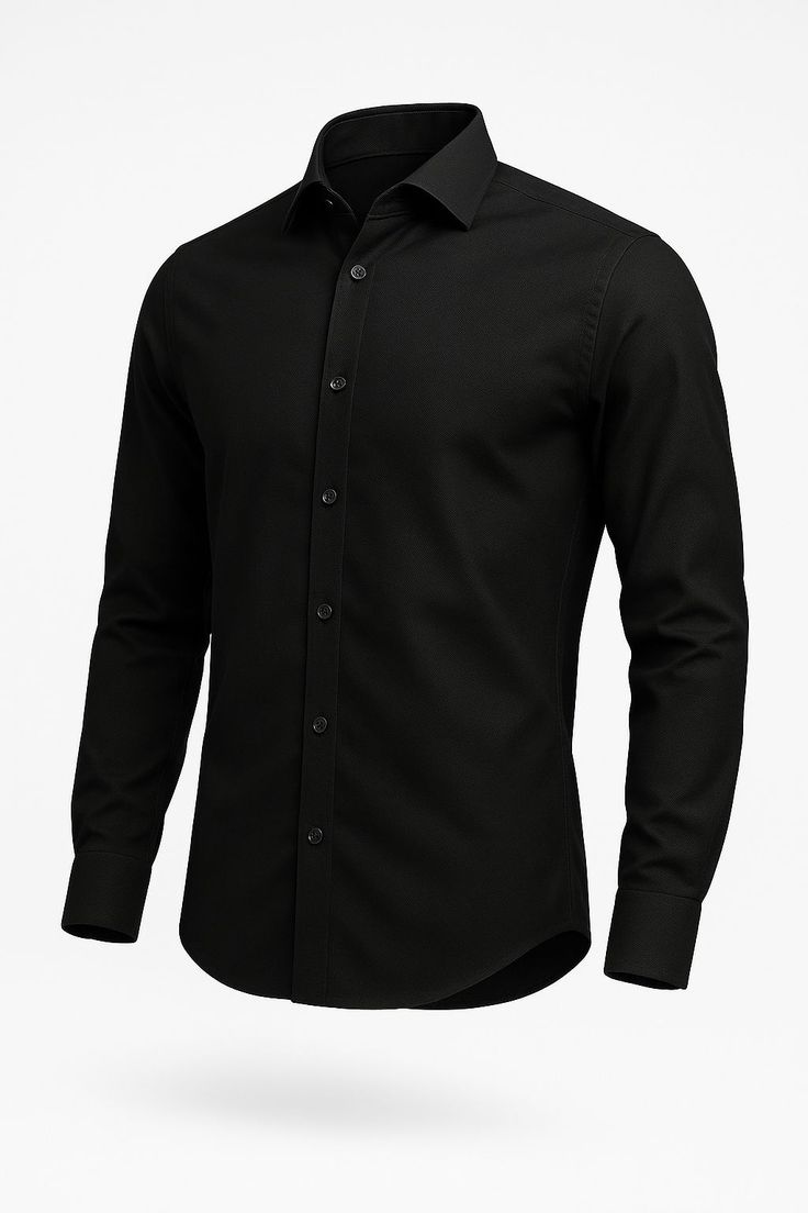 Camisa Social Slim Preto