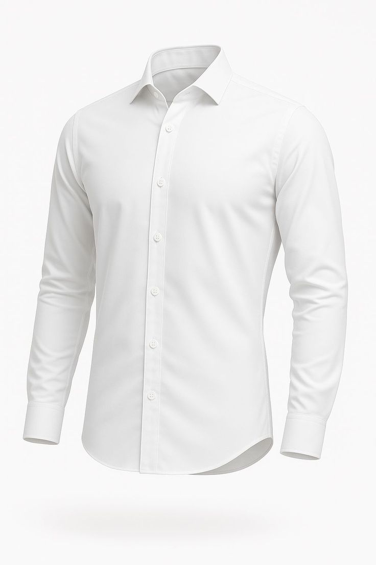 Camisa Social Slim Stretch Branco